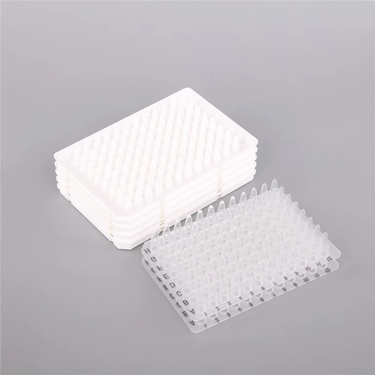 0,1ml 0,2ml прозрачен бял половин пола и PCR Плочи