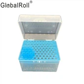 Стерилизация 100wells Филтър Пипета Tip Box с рафт